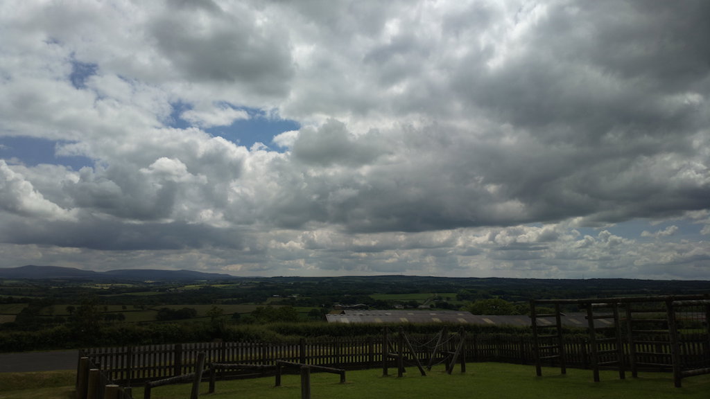 Dorset hills & clouds
